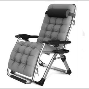 Fauteuil inclinable pliable <span class=keywords><strong>pour</strong></span> balcon extérieur et usage domestique Confort des personnes âgées <span class=keywords><strong>Bain</strong></span> <span class=keywords><strong>de</strong></span> <span class=keywords><strong>soleil</strong></span> Dossier noir - Product Image 5