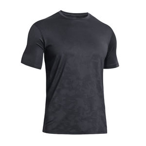 Camiseta Deportiva de Secado Rápido al por Mayor, Mezcla de Algodón, Transpirable, para Gimnasio y Entrenamiento, Ajuste Atlético, Logotipo Personalizado, Camiseta de Hombre de Alta Calidad - Product Image 2
