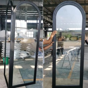 Porte coulissante double rail en verre dépoli sur mesure OEM, insonorisée, pour appartement, fabricant, faible MOQ - Product Image 3