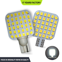 JiaChi Super Bright 100PCS W5W 501 T10 Led Canbus Ampoule 12v sans erreur pour les systèmes d'éclairage automobile Intérieur de la voiture Lampe dôme