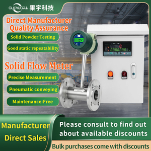Máy đo lưu lượng bột rắn Đo lường thời gian thực về tốc độ dòng chảy của xi măng, bột than và bột khoáng Cảm biến dòng chảy hạt trong đường ống - Product Image 2