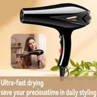 Teknologi Pengering Rambut Ruizi Salon, Perlindungan Super Panas Ganda, Motor AC 1400W, Angin Berkecepatan Tinggi, Pengeringan Cepat untuk Salon dan Rumah Tangga