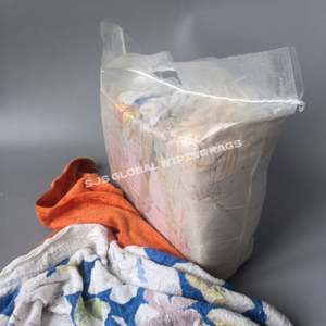 Toallas de Algodón Reciclado 100% Suaves al Tacto, Toallas de Algodón de Colores Recicladas para Hoteles, Trapos Absorbentes Gruesos para Limpieza - Product Image 1