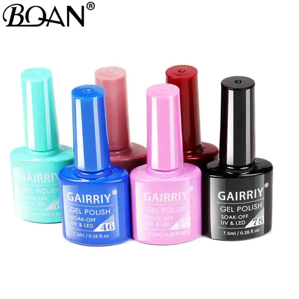 BQAN 7.5Ml Ngâm Tắt UV LED Gel Sơn Móng Tay Mỹ Phẩm Nail Art Làm Móng Tay Gel Polish