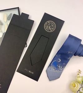 Sacs en papier kraft avec logo personnalisé pour hommes cravate emballage enveloppe style PVC transparent fenêtre avec ruban artisanat sacs en papier - Product Image 4