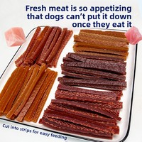 Friandises pour chiens en gros directement de l'usine – Bâtonnets de viande séchée tout viande, nourriture pour animaux de compagnie, friandises à mâcher et récompenses d'entraînement pour chiens, en sachet