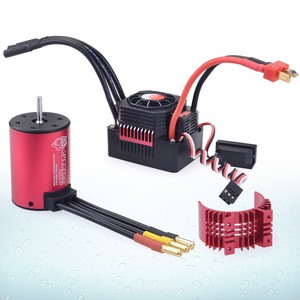 Không thấm nước 3650 3660 Động Cơ Không Chổi Than với <span class=keywords><strong>ESC</strong></span> Kết Hợp Tập cho 1/10 <span class=keywords><strong>RC</strong></span> Car Thuyền - Product Image 2