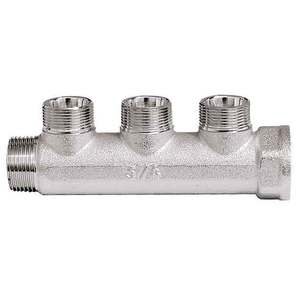 Colector lineal MF 3/4 pulgadas cromo distancia central 36mm herramienta de torneado de 4 vías - Product Image 1