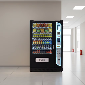 Distributeur automatique 2-en-1 |   Boissons et collations |   Paiement par carte/monnaie/billets de banque - Product Image 3