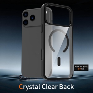 Coque de téléphone transparente magnétique pour <span class=keywords><strong>iPhone</strong></span> 17 16 15 14 13 12, compatible avec la recharge sans fil – Fabricant d'étuis pour smartphones - Product Image 5