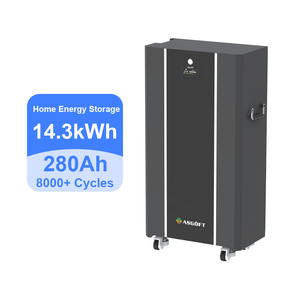 Batería de Litio Hierro (LiFePO4) Apilable de 14.3kWh, 51.2V 48V 280Ah 16kWh, Sistemas de Almacenamiento de Energía Solar para el Hogar, Clase de Protección IP65 - Product Image 1
