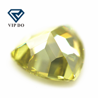 Wuzhou – pierre précieuse en zircon cubique de couleur olive, 3x3-12x12mm