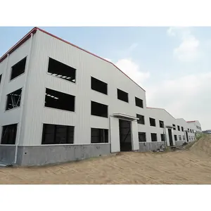 Free Design Structural Steel Metal Frame Buildings Prefab Steel Structure Factory Construction Various Type Warehouse