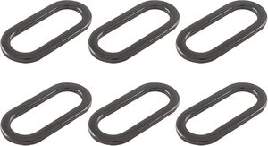 Lot de boucles ovales en métal - Product Image 1