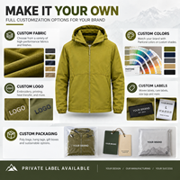 Veste softshell à capuche pour homme, coupe-vent léger pour l'extérieur, fermeture éclair intégrale, fabricant OEM ODM sur mesure