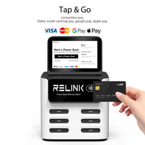 Machine de <span class=keywords><strong>location</strong></span> et de partage de batteries externes à 6 emplacements avec charge rapide 8000 mAh et système de point de vente sans installation pour services mobiles - Product Image 4