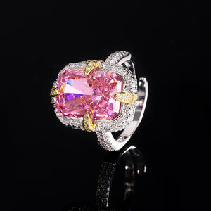 אירופאי היפ הופ אירופאי ואמריקאי אמריקאי-הופ מרובע בצבע זירקון תליון מותג מותאם אישית מיקרו משובץ - Product Image 4