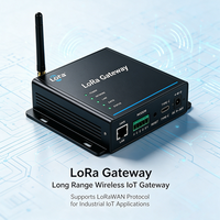 Passerelle LoRaWAN sur rail DIN SX1302, collecteur IoT industriel multi-canaux Ethernet RS485 RS232 Yunifai YFL1410I