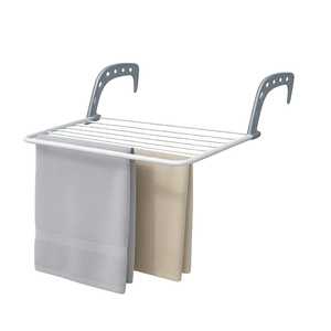 <b>Drying</b> <b>Rack</b> With Adjustable Arms 63x49x16.5 Cm For Radiator Balcony Heater - Product Image 1