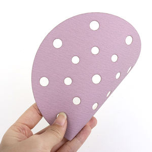 Großhandel Schleifpapier 150mm 6 Zoll Lila Keramik Schleif scheibe Klett verschluss Schleifpapier Schleif scheiben für die Automobili ndustrie - Product Image 4
