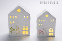 Nouveauté Creative Led Lumières Décor Maison Maison Fleurs Motif Décorations De Pâques