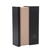 Caja de Vino de Lujo Reciclable de Diseño de Fábrica, Laminación Mate, Cierre Magnético, Cajas Rígidas para Empaque de Whisky, Brandy, Vodka y Tequila