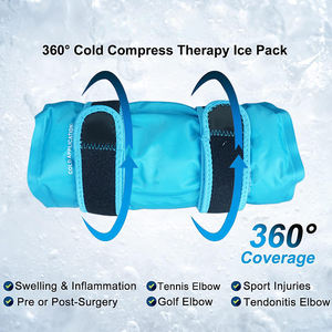 Perlengkapan terapi rehabilitasi lutut betis siku terapi cedera kompresi lutut bahu siku Gel medis bungkus es - Product Image 3