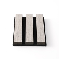 Panneaux muraux acoustiques en bois personnalisés - Panneaux à lattes insonorisants pour la décoration intérieure des murs et des plafonds