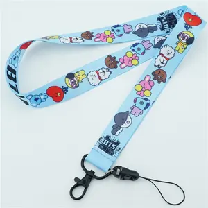 Corea estilo SK Lanyard correas Kpop llavero cinta cordón - Product Image 6