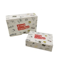 Caja de Embalaje Personalizada para Pollo Frito de Grado Alimenticio