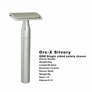 Classic GEM Single Sided Shave Experience Smooth Stroke Comfortable Grip Traditional Manual <strong>Razor</strong> - Product Image 4