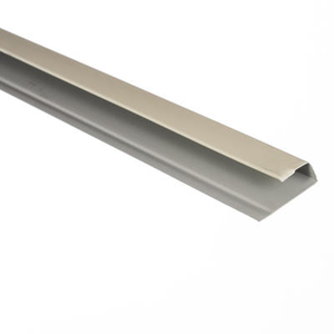 Canal en J de aluminio de 12 'de color blanco para el mercado de EE. UU. - Product Image 4