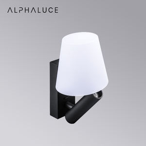 Lampe à LED <span class=keywords><strong>avec</strong></span> recharge sans fil pour la maison Lampe murale de lecture moderne pour tête de lit d'intérieur - Product Image 6