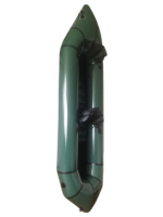 Kayak récréatif gonflable imperméable personnalisé avec sièges rembourrés en EVA Ocean Packrafts canoë-kayak pour la pêche en eau vive