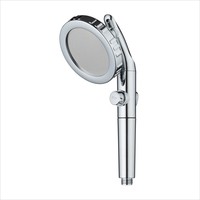 Pommeau de douche mural portable chromé à économie d'eau pour toilettes, avec fonction antibactérienne pour la santé et le soin de la peau