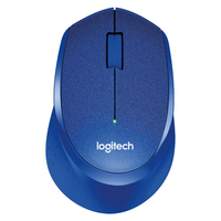 Logitech M330 SILENT PLUS Mouse Nirkabel 1000 DPI Teknologi SilentTouch Baterai 24 Bulan 2.4GHz untuk PC Mac Chromebook