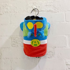 ชุดคอสตูมแปลงร่างสัตว์เลี้ยงแบบสบายๆ ลายซูเปอร์แมนไข่เค็ม สำหรับสุนัขพันธุ์เท็ดดี้ บิชอง คอร์กี้ โกลเด้น รีทรีฟเวอร์ และสุนัขพันธุ์ใหญ่ สำหรับฤดูหนาว - Product Image 6