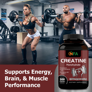 ซื้อแคปซูลครีเอทีนโมโนไฮเดรตคุณภาพสูงแบบขายส่ง พร้อมวิตามินซีเสริม ช่วยเพิ่มพลังงาน บำรุงสมองและกล้ามเนื้อ - Product Image 4