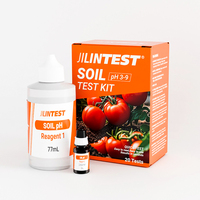 Kit de test de pH du sol, plage 3 à 9, 20 tests, lecteur rapide d'acidité et d'alcalinité du sol pour jardin, ferme, plantation, kit de réactifs pour l'analyse du sol