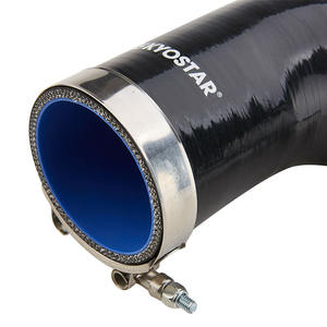 Kyostar ท่อไอดีซิลิโคนท่อท่อทางเข้าข้อศอกด้านในสีฟ้าสำหรับรถ Audi S3 A3 tt/tts <span class=keywords><strong>VW</strong></span> MK7กอล์ฟ <span class=keywords><strong>MK3</strong></span> <span class=keywords><strong>GTI</strong></span> R EA888 1.8T 2.0T - Product Image 5