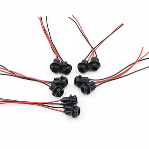 Portalámparas de bombilla Led, portalámparas de cerámica curva, soporte de bombilla HID, conector de cable de enchufe para faros delanteros, venta al por mayor - Product Image 4