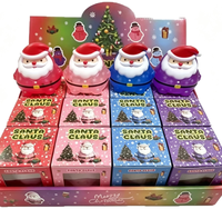 Jouet Squishy en Maltose en Forme de Père Noël, Anti-Stress de Noël, Vente en Gros, Nouveauté Tendance