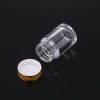 Bouteille de produit de santé en plastique acrylique 30ML personnalisable en gros capsule Cordyceps pastille conteneur pour pilules