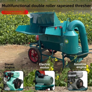 Nouvelle machine à battre multifonctionnelle domestique à moteur essence/diesel pour le soja, le sorgho, le sésame, le maïs, le blé, le riz et le <span class=keywords><strong>millet</strong></span>, pour la préparation d'aliments - Product Image 5