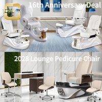 Chariot de salon avec tiroir, chariot de beauté à 3 niveaux avec roulettes pour salon de coiffure et spa