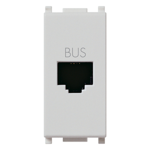 แจ็ค RJ11 สำหรับรถบัส สีเงิน ขนาด 5.1x2.8x5.3 ซม. ปลั๊กและเต้ารับ - Product Image 1
