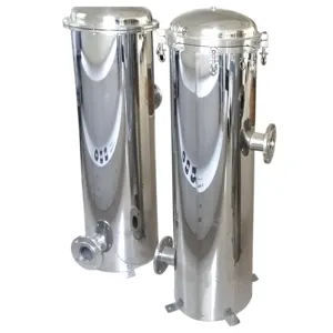 Sanitary filter assembly single filter SS 304 316 10" 20" 30 " 40" Cartridge Stainless Steel Filter