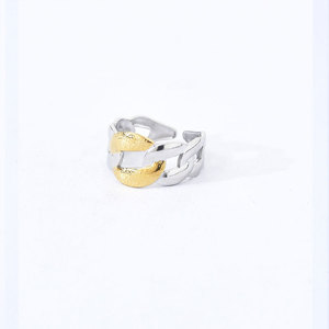 <b>Custom</b> <b>Ring</b> Bulk Non Tarnish 316L Stainless Steel 14k 18k Gold Plated Fine <b>Ring</b> for Women - Product Image 5