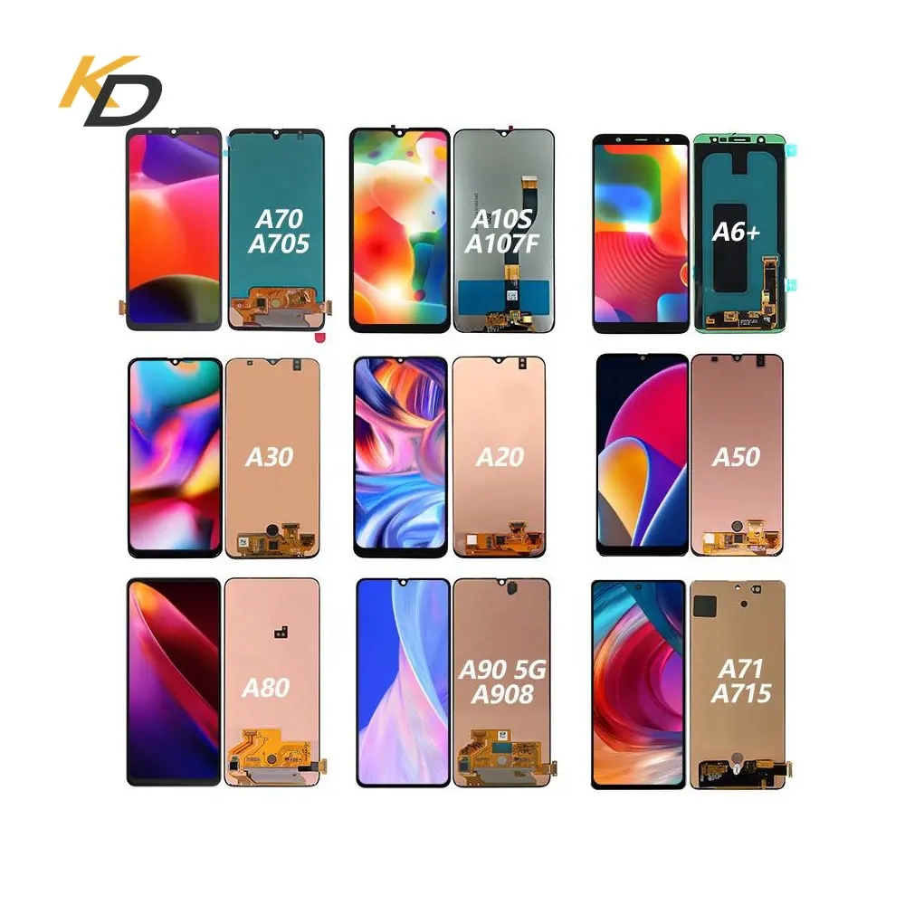 Pour Samsung Galaxy a50s Lcd Super Amoled pour Samsung Galaxy A50S A51 A60 A70 A71 A80 A90 écran Lcd