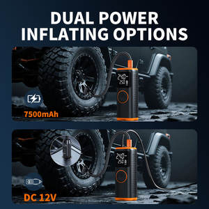<span class=keywords><strong>Gonfleur</strong></span> de pneus électrique portable à fonctionnement <span class=keywords><strong>silencieux</strong></span> pour une utilisation nocturne et les environnements sensibles au bruit - Product Image 3